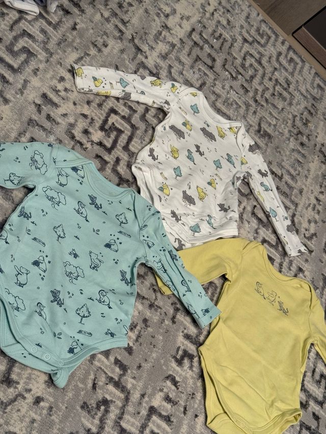 Bodys bebé manga larga y corta T.62