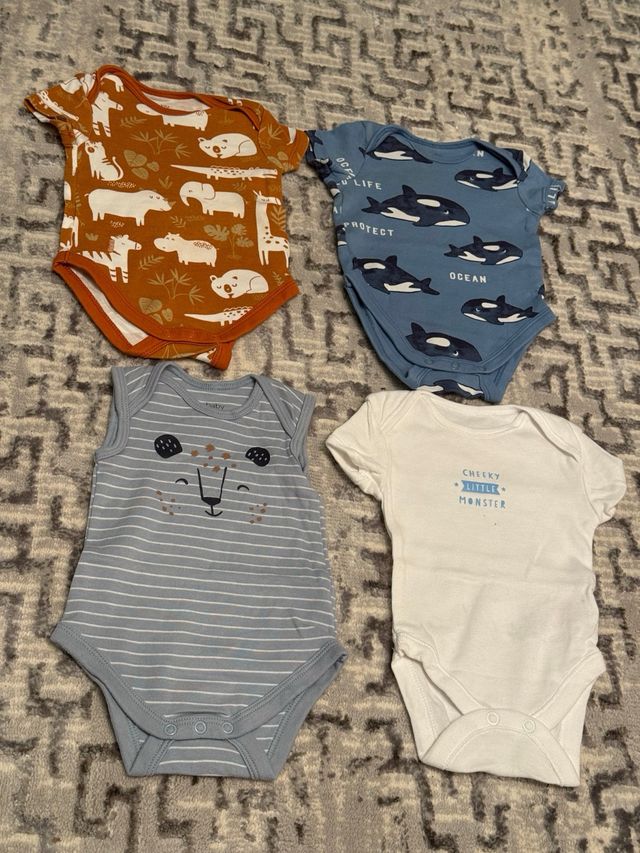 Bodys bebé manga larga y corta T.62