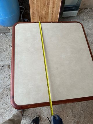 Mesa plegable caravana