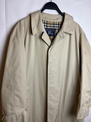 Gabardina Burberry Beige Clásica