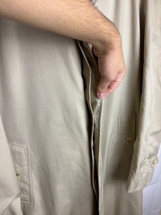 Gabardina Burberry Beige Clásica