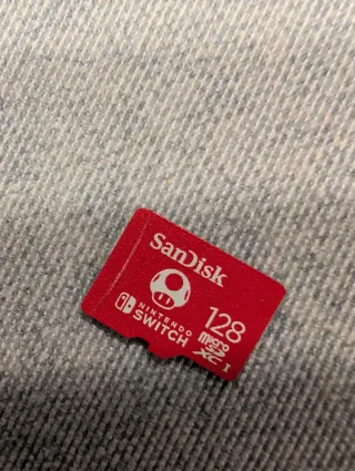 Nintendo Switch OLED con SD y funda de transporte