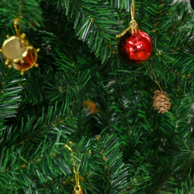 Árbol Navidad con adornos