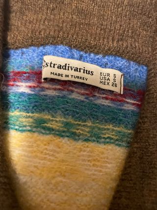 Cárdigan estampado de Stradivarius