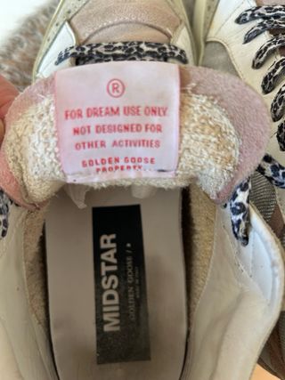 Golden Goose Sneakers Beige/Blanco Talla 38