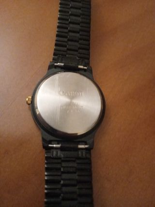 Reloj Canon Mujer Negro y Dorado