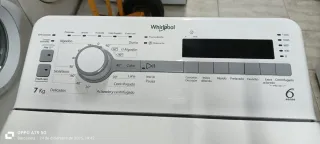 LAVADORA CARGA SUPERIOR WHIRLPOOL 7 KG A+++