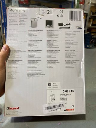 Legrand 369115 Monitor Vídeo Adicional