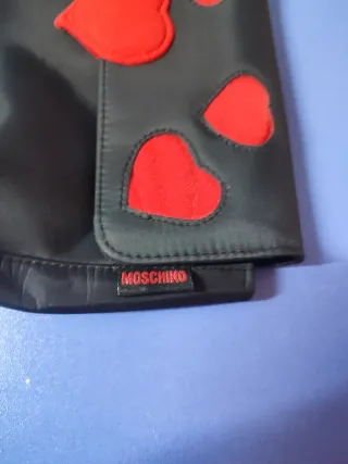 Bolso y monedero Moschino negro