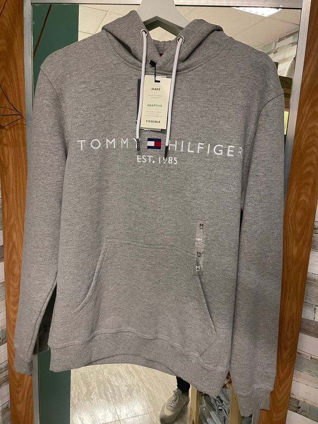 Sudadera Tommy Hilfiger Gris Talla M