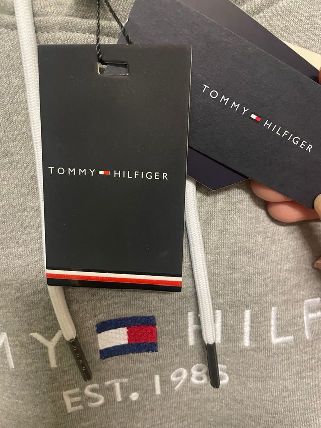 Sudadera Tommy Hilfiger Gris Talla M