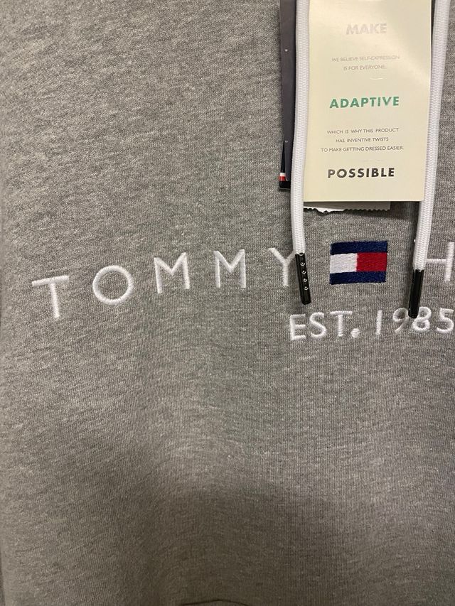 Sudadera Tommy Hilfiger Gris Talla M