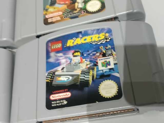 Lote 4 Juegos Nintendo 64: V-Rally, Micro Machines