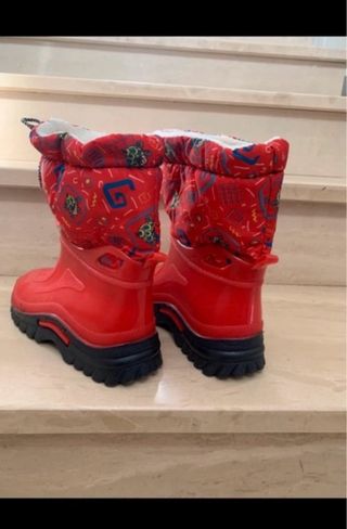 Stivali Neve/Pioggia Rossi Bambino/a misura 33