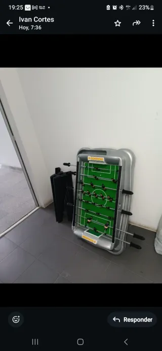 Futbolín infantil