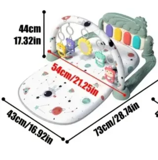 Alfombra de juego musical para bebé