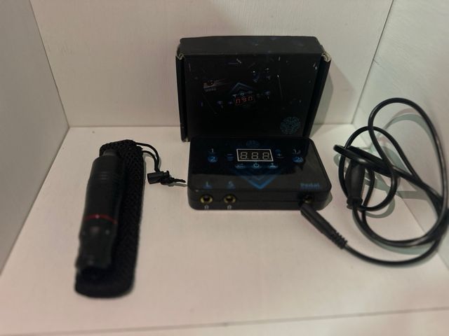 KIT tatuaje tattoo Dragonhawk. Bobina y pen