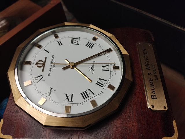 Reloj de escritorio Baume&Mercier Riviera