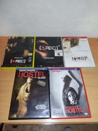 Pack 5 Películas Terror DVD (Español)