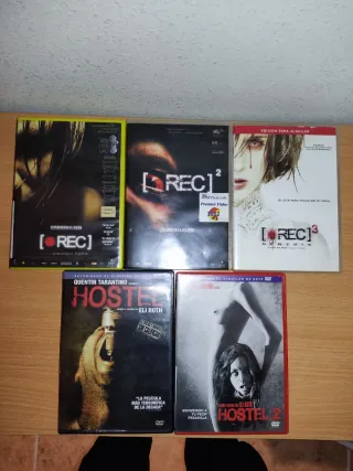 Pack 5 Películas Terror DVD (Español)