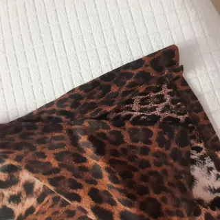 Maglietta curvy leopardata Mélange – taglia XXL