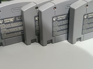 4 Juegos Nintendo 64: Mario's, Pokémon, Banjo K.