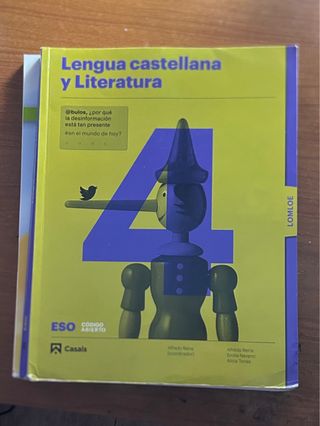 Lengua castellana y Literatura 4 ESO LOMLOE