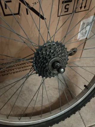 Rueda Trasera Bicicleta 24x1.95