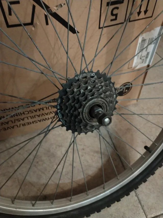 Rueda Trasera Bicicleta 24x1.95