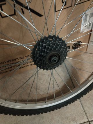 Rueda Trasera Bicicleta 24x1.95