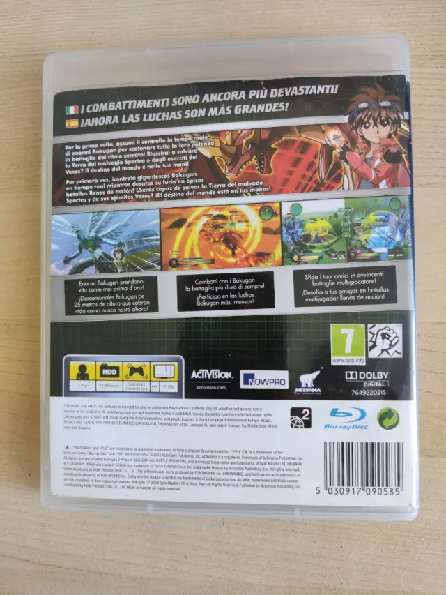 Bakugan Defenders of the Core PS3