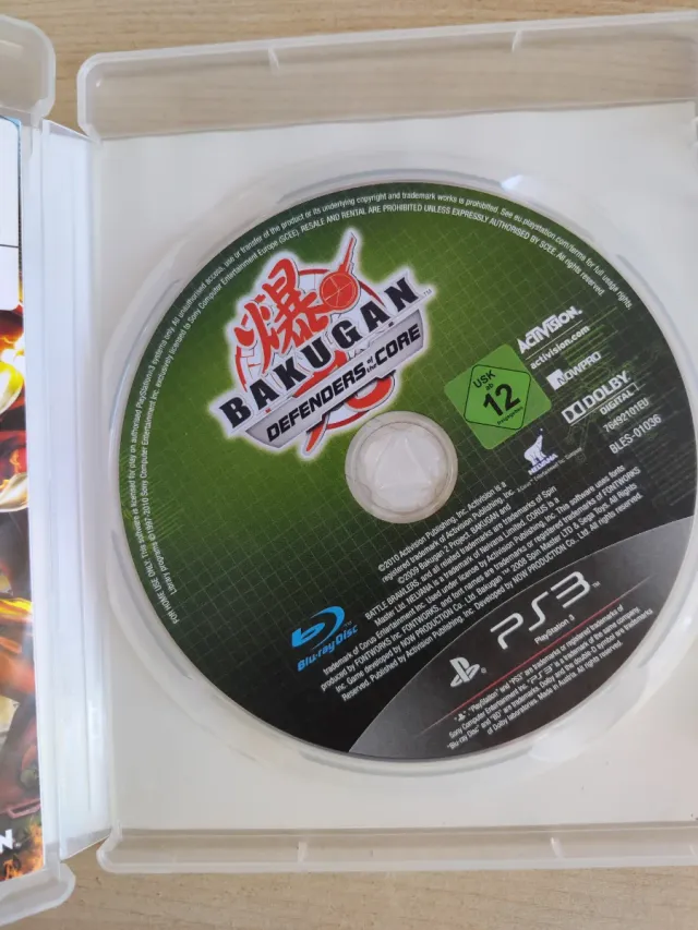 Bakugan Defenders of the Core PS3