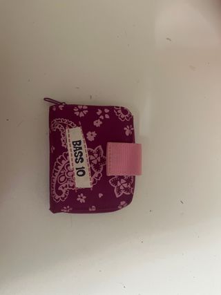 Monedero infantil con dibujo de niña