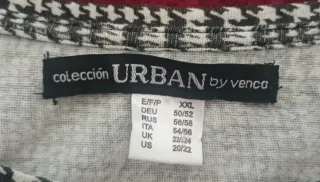 Jersey Algodón URBAN Cuadros Talla XXL