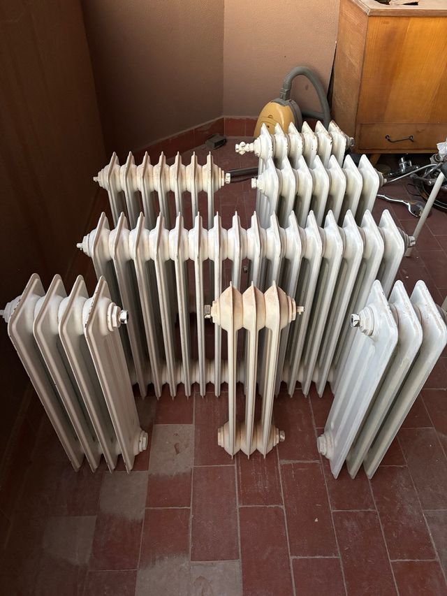 7 Radiadores de Chapa Blancos BAJADA DE PRECIO