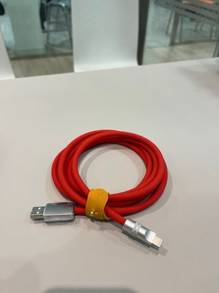 Cable 120W de alimentación USB-A a Lightning. 2m