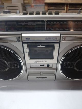 Radio Cassette Vintage Sanyo m9935k