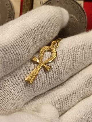 Colgante Ankh Oro 18K