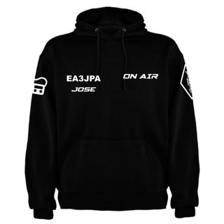 Sudadera Radioaficionado personalizada indicativo