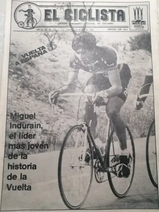 Semanario el ciclista. 
 Miguel Indurain 