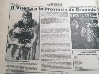 Semanario el ciclista. 
 Miguel Indurain 