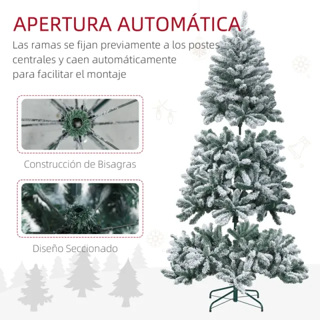 Árbol de Navidad Nevado