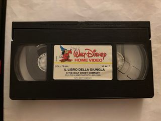 VHS RARISSIMA”IL LIBRO DELLA GIUNGLA”1’Stampa Orig