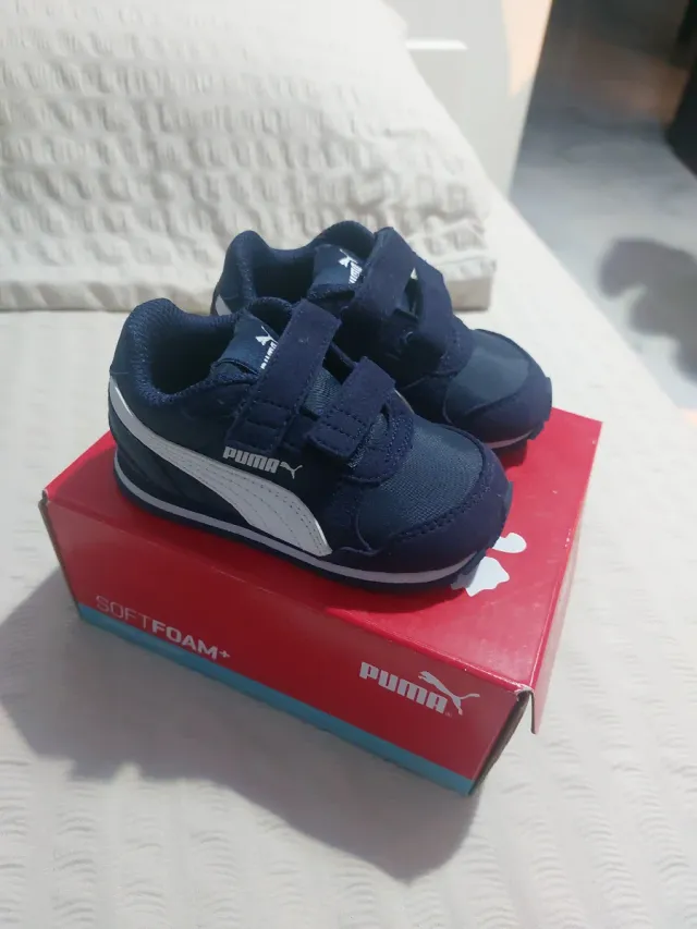 Zapatillas Puma Niños Azul Talla 20