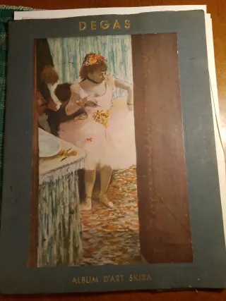 Album d'Art Skira Degas Stampe