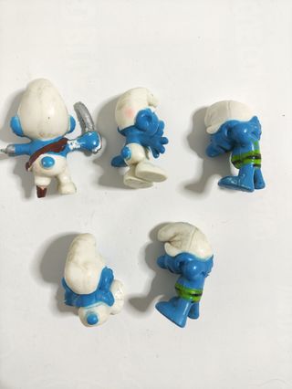 Lote figuras Los Pitufos – PVC vintage años 80/90