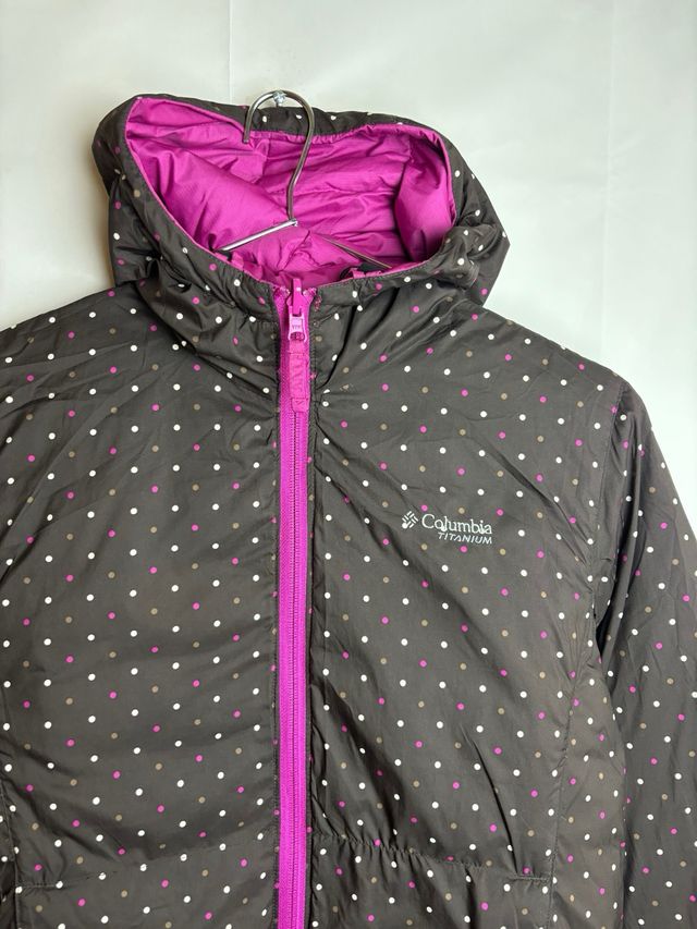 Chaqueta Columbia con puntos