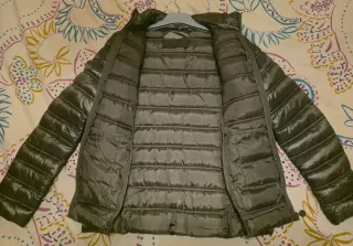 Cazadora acolchada VERDE OLIVA Talla M