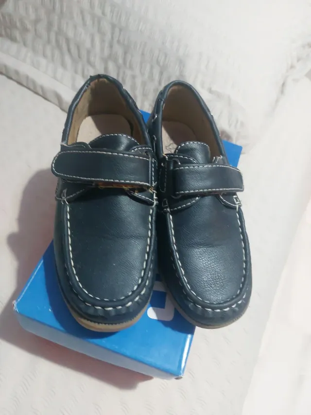 Náuticos niño azul marino