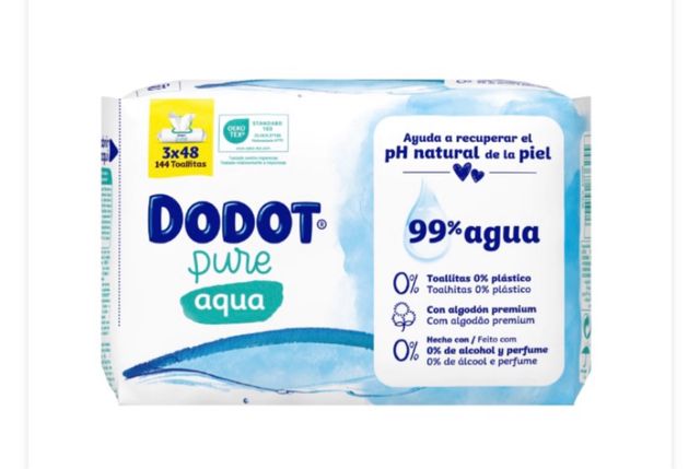Salviette Dodot Aqua Pure x3 (144 unità)
